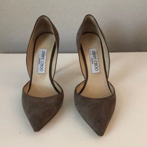 Jimmy Choo Darylin 100. Size 36.5. Color: Mink